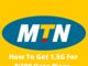 To get 1.5G For N300 On MTN
