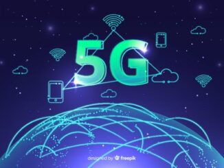 5g concept with icons