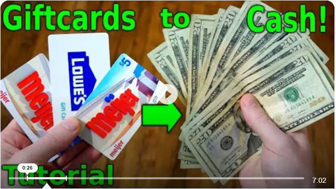 How to Sell Gift Card for Cash