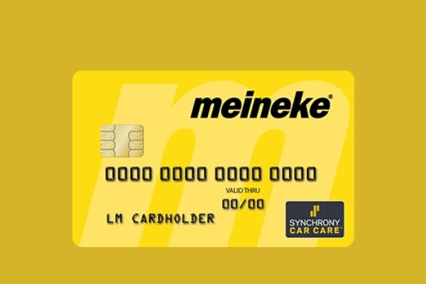 Meineke credit card