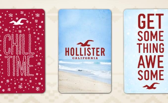 Hollister Co. Credit Card And Gift Card