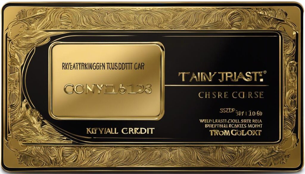 The Gold Royal Trust Credit Card Orashiloaded