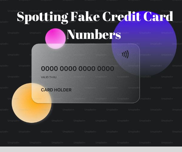Spotting Fake Credit Card Numbers