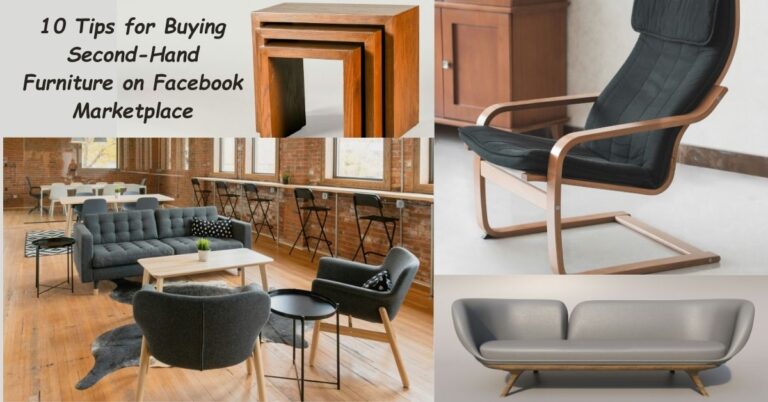 10 Tips for Buying Second-Hand Furniture on Facebook Marketplace