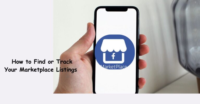 How to Find or Track Your Marketplace Listings