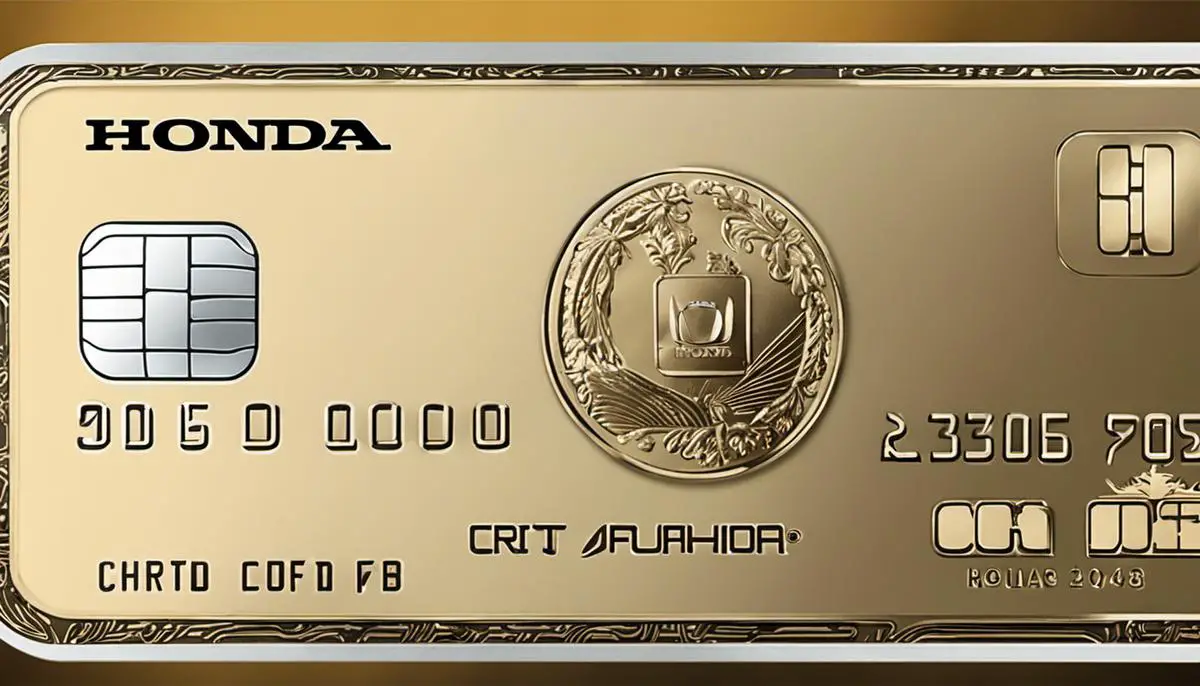 Image of the Honda Credit Card showcasing its features and benefits